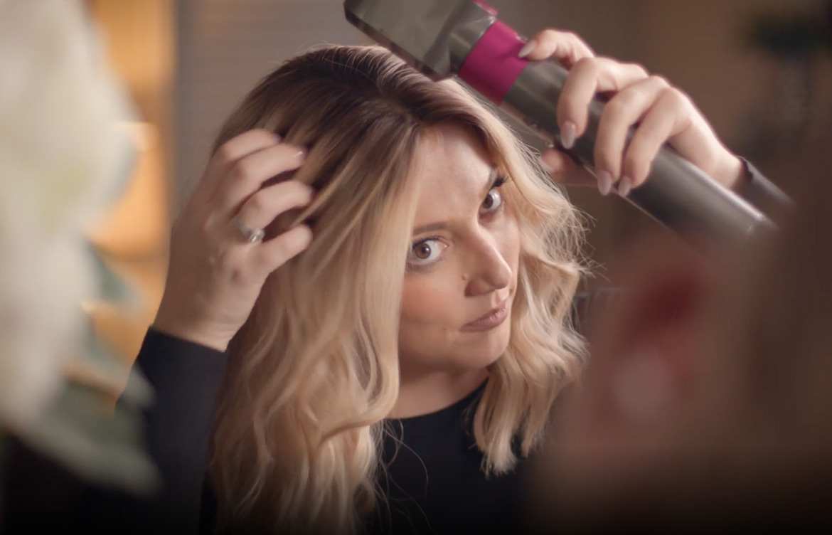Jenn-with-hairdryer